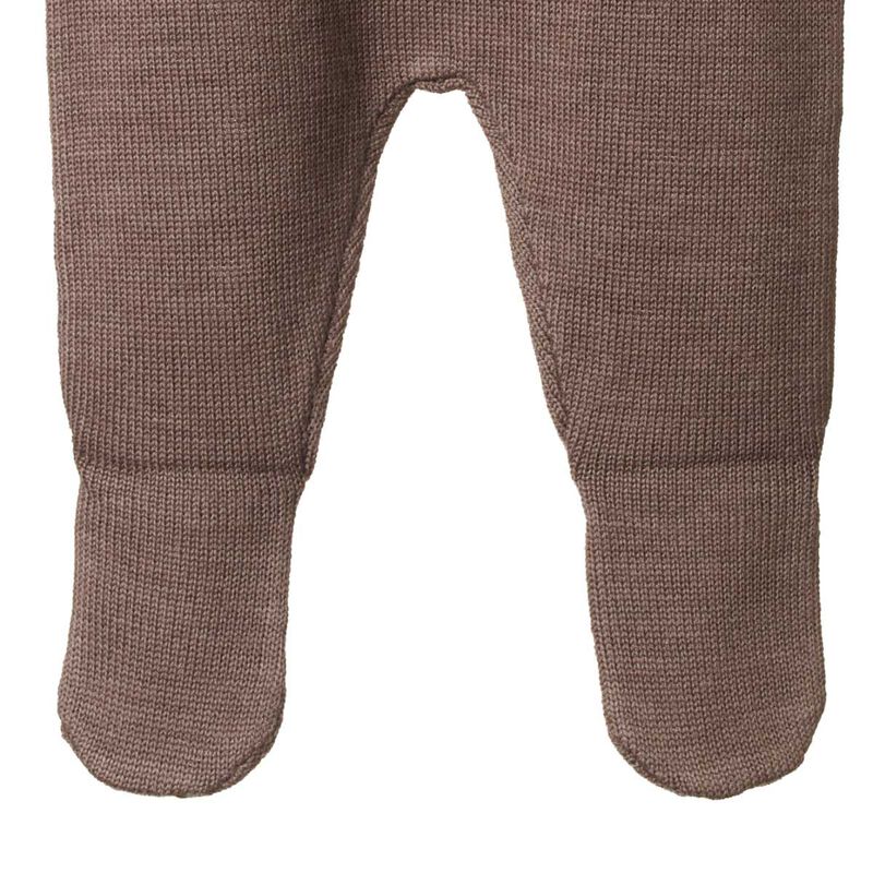Nature Baby Merino Knit Footed Rompers image number 2